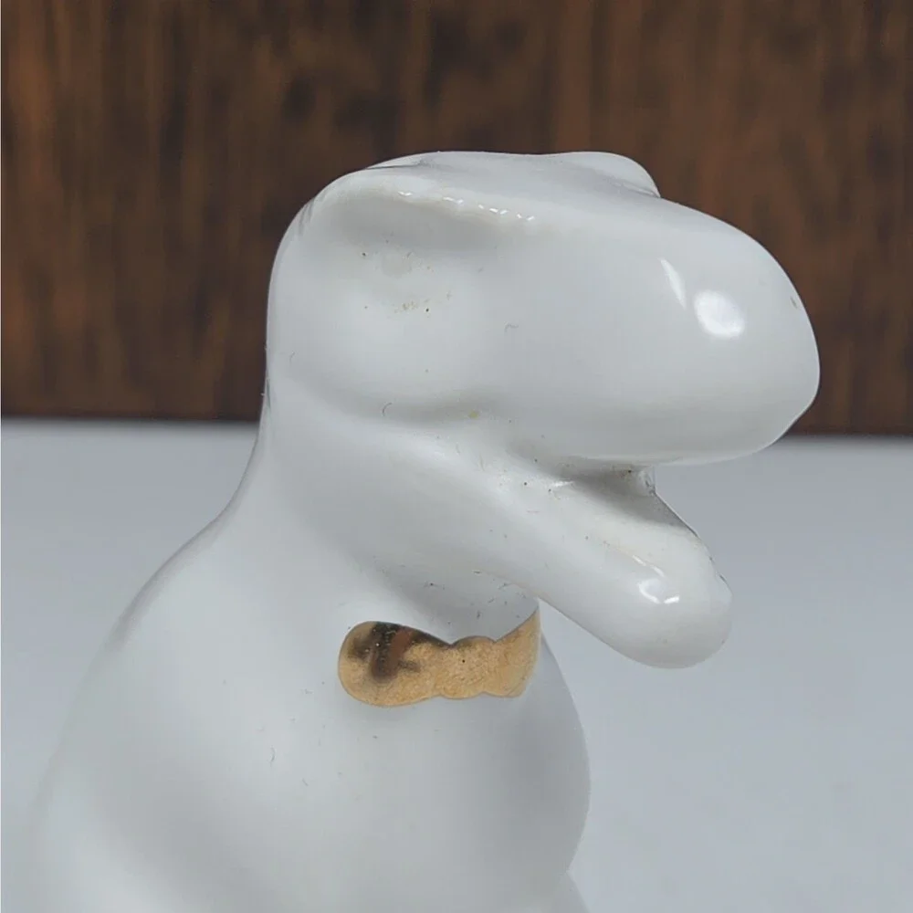 Threshold T-Rex Dinosaur Salt & Pepper Shakers Ceramic Retired - 3